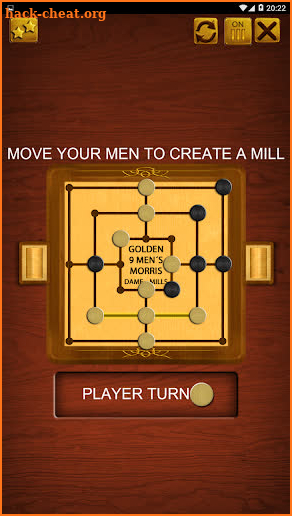 GOLDEN NiNE MEN`S MORRIS - MÜHLE - MILL screenshot