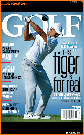 GOLF Magazine screenshot