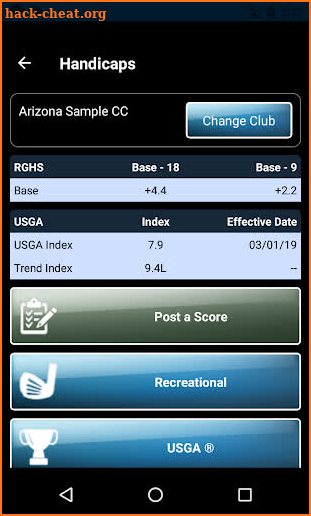 Golf Mobile Network screenshot