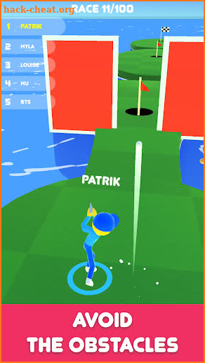 Golf Race screenshot