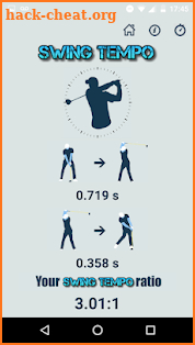 Golf Swing Tempo Pro screenshot