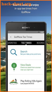 Golfshot: Golf GPS + Tee Times screenshot