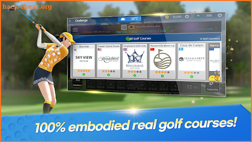 GOLFZON M:Real Swing screenshot