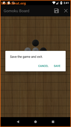 Gomoku Board 2P -  play gomoku with your friend screenshot