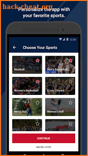 Gonzaga Athletics screenshot