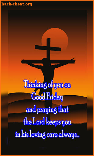 Good Friday Greeting Cards screenshot