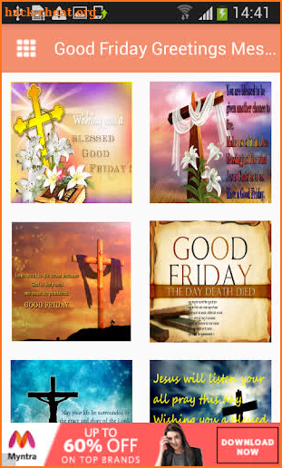 Good Friday Greetings Messages and Images screenshot