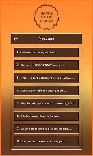 Good Friday Greetings Messages and Images screenshot