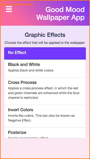 Good Mood Wallpaper App screenshot