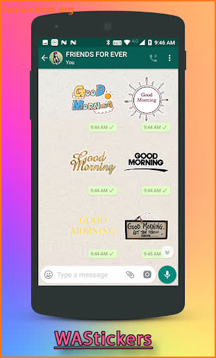 Good Morning Stickers - WAStickerApps screenshot