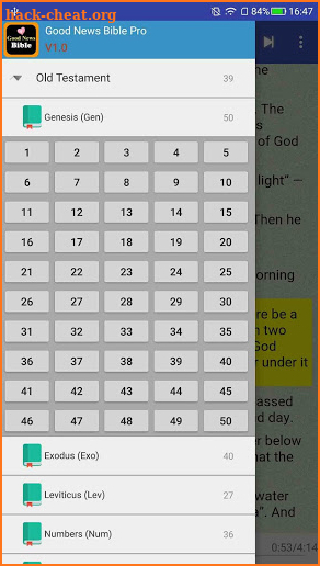 Good News Translation GNT Holy Bible Audio Pro screenshot