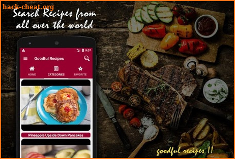 GoodFul Recipes screenshot