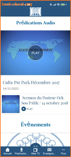 GoodNewsChurch Côte d'Ivoire screenshot