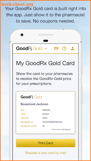 GoodRx Gold - Pharmacy Discount Card screenshot