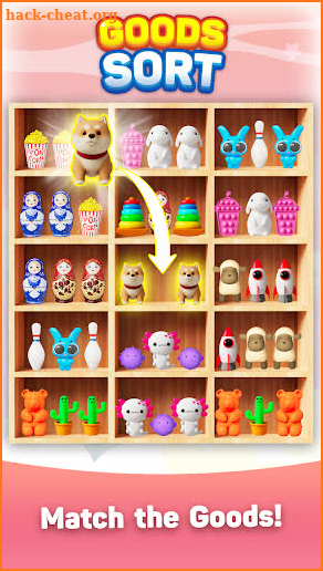 Goods Sort 3D - Sorting Master screenshot