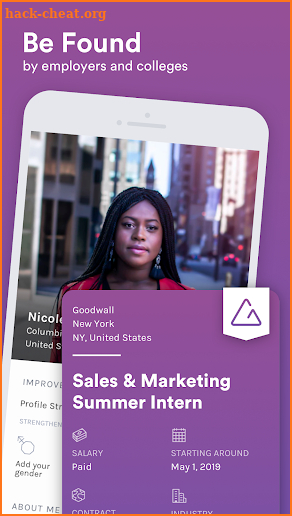 Goodwall: Jobs, Internships, Colleges screenshot