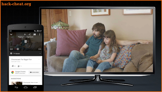 Google Cast Receiver screenshot