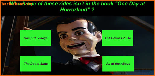 Goosebumps Scary Trivia screenshot