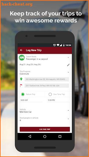 Gopher RideShare screenshot