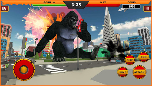 Gorilla City Rampage: Gorilla  screenshot