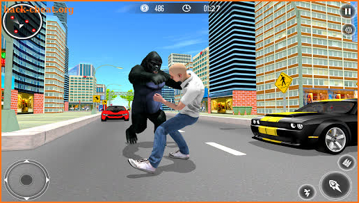 Gorilla City Simulator - Rope Hero Gorilla Game screenshot