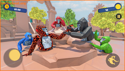 Gorilla Tag Lava Run & Chase screenshot