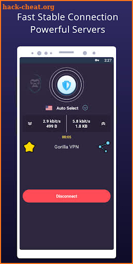 Gorilla VPN – Bypass Blocking Free screenshot