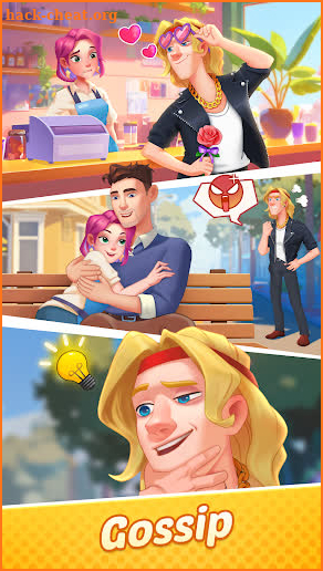 Gossip Street: Merge & Story screenshot