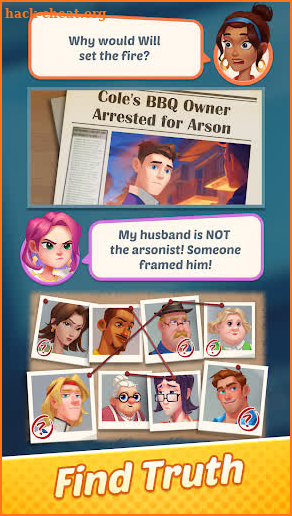 Gossip Street: Merge & Story screenshot