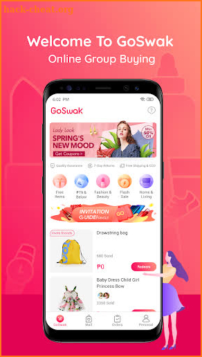 GoSwak——Online group buying screenshot