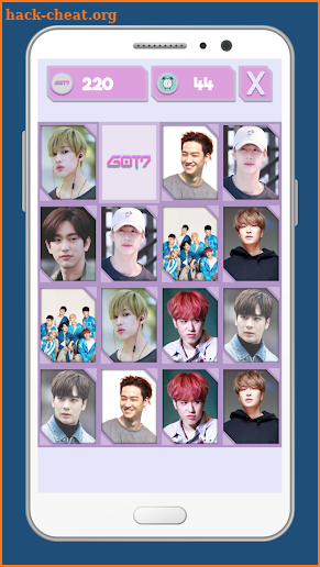 GOT7 Matching Game screenshot