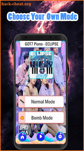 GOT7 Piano Game - ECLIPSE screenshot