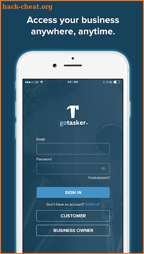 goTasker™ screenshot