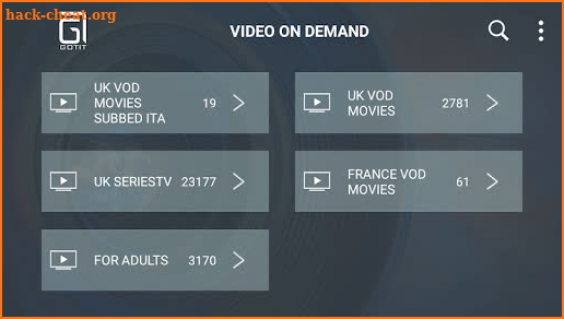 GOTIT IPTV Player screenshot