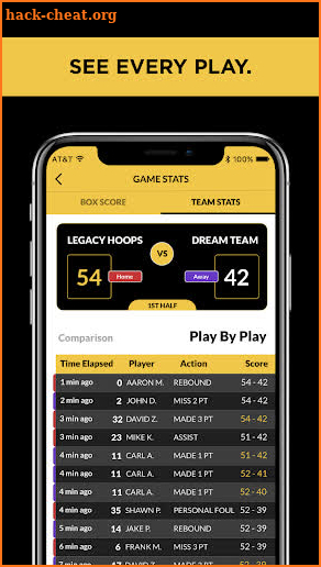 GoTOURNEY Mobile screenshot