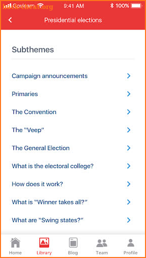 GOVLEARN screenshot