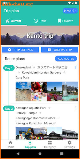 GoZity - Trip planning in just a click screenshot