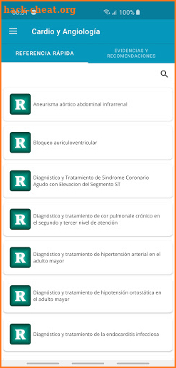 GPCs Cardiología y Angiología screenshot