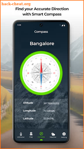 GPS Altimeter & Compass screenshot