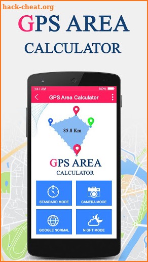 GPS Area Calculator : Land Measurement Online screenshot