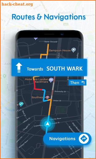 GPS Ares Measurement Calculator screenshot