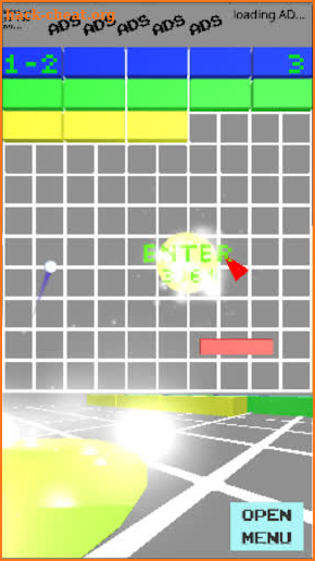 GPS Brick Breaker screenshot
