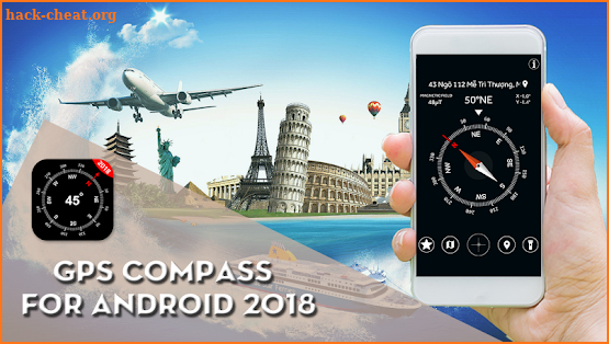 GPS Compass for Android screenshot