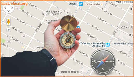 GPS Compass Navigation And Find Route screenshot