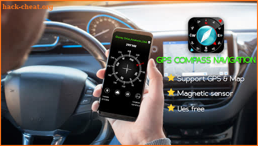 GPS Compass Navigation: GPS Map Direction screenshot