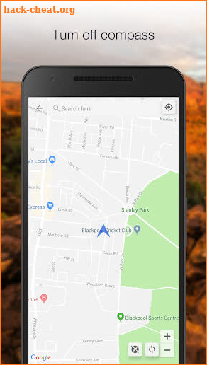 Gps Compass Navigation Map screenshot