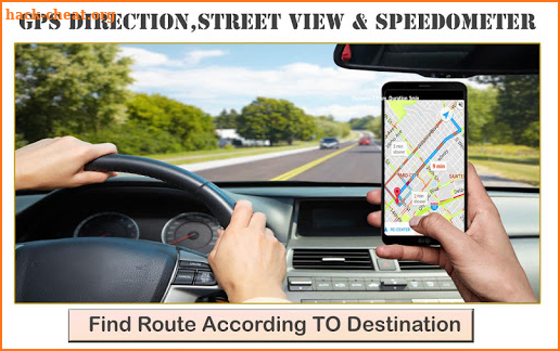 GPS Direction, Street View & Speedometer screenshot