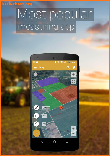 GPS Fields Area Measure adfree screenshot