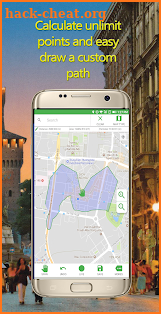 GPS Land Area Calculator : Draw Custom Path screenshot