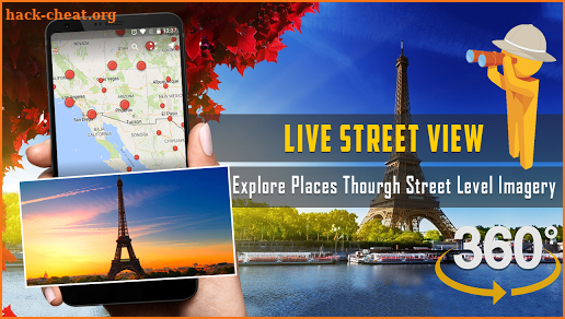 Gps Live Street View Hd : GPS Maps Navigation screenshot